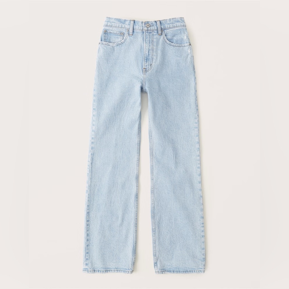 Abercrombie High Rise 90s Relaxed Jean